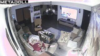 Couple decided to have some fun without knowing about the hidden camera