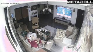 Couple decided to have some fun without knowing about the hidden camera