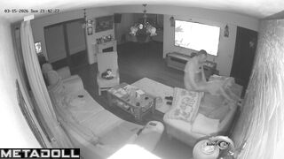 Couple decided to have some fun without knowing about the hidden camera