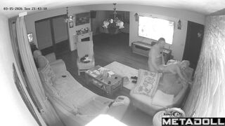 Couple decided to have some fun without knowing about the hidden camera