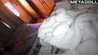 Strange camera watches them 24 hours a day, bedroom video