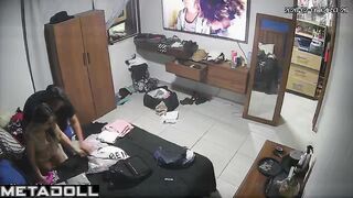 For some reason, strangers are watching them, spy cam