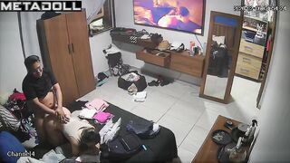 For some reason, strangers are watching them, spy cam