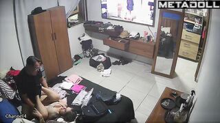 For some reason, strangers are watching them, spy cam
