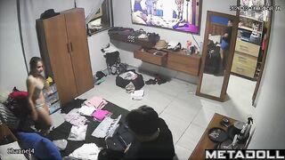 For some reason, strangers are watching them, spy cam