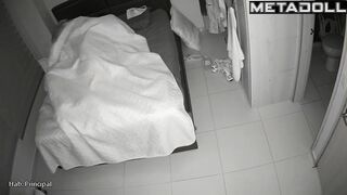 He needed to go to the toilet after sex with girlfriend