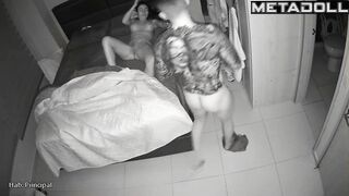 He needed to go to the toilet after sex with girlfriend