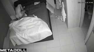 He needed to go to the toilet after sex with girlfriend