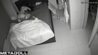 He needed to go to the toilet after sex with girlfriend