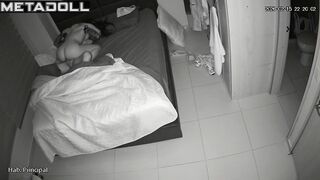 He needed to go to the toilet after sex with girlfriend