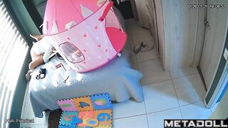 Husband and wife fucked when their relative was in kindergarten