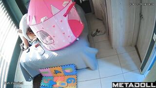 Husband and wife fucked when their relative was in kindergarten