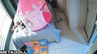 Husband and wife fucked when their relative was in kindergarten