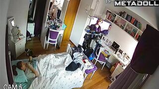 Masturbation in bed is real pleasure, solo hidden cam