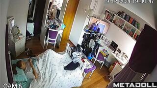 Masturbation in bed is real pleasure, solo hidden cam