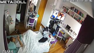 Masturbation in bed is real pleasure, solo hidden cam