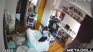 Masturbation in bed is real pleasure, solo hidden cam