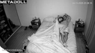 Girlfriend ate in bed after he licked her sweet pussy