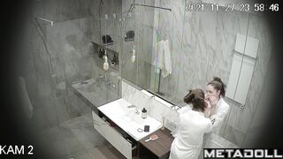 Bathroom solo video - her body is public property