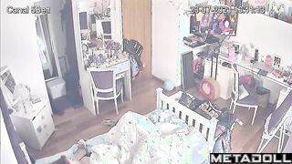 She masturbated all morning and cumed three times