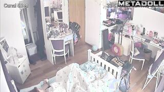 She masturbated all morning and cumed three times