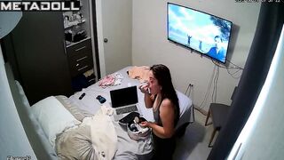 Babe feels like she's being watched but can't prove it