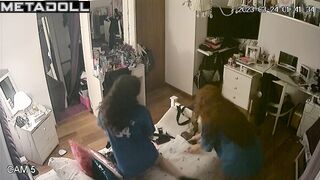 Friends are not shy about changing clothes in front of each other