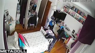 One of classmates watches her every day, bedroom tape