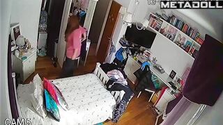 One of classmates watches her every day, bedroom tape