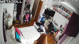 One of classmates watches her every day, bedroom tape