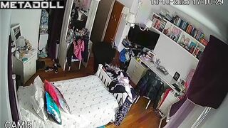 One of classmates watches her every day, bedroom tape