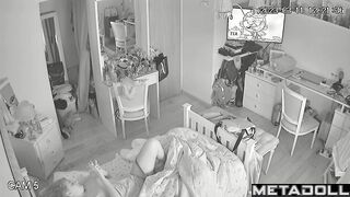 Her hands doing something interesting under the blanket