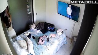 Every day of hers is like the previous one, spy cam