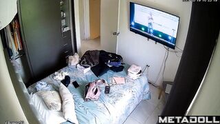 Every day of hers is like the previous one, spy cam