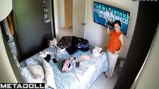Every day of hers is like the previous one, spy cam
