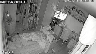 She likes to masturbate and she does it three times a day
