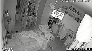 She likes to masturbate and she does it three times a day