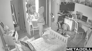 Chubby babe likes to spend hours in front of the mirror
