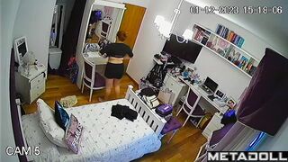Invisible watchers documented her hidden life, look