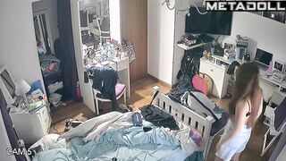 Babe prepared for the party long and carefully, hidden cam