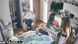 Babe prepared for the party long and carefully, hidden cam