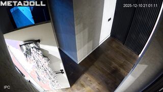 Her home is unsafe, she is being watched by a hidden camera