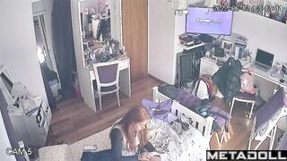 Parents came into her room after she finished, look