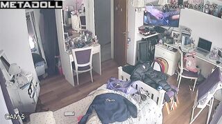 Parents came into her room after she finished, look