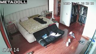 Lean tattooed guy enjoying sex with his curvy wife