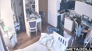 Redhead babe masturbates too much and knows about it