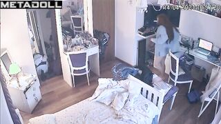Redhead babe masturbates too much and knows about it