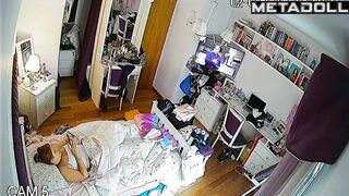 Her life is no longer private (after installing a camera)