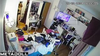 Every day of hers begins with her being watched, look