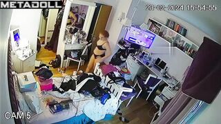Every day of hers begins with her being watched, look